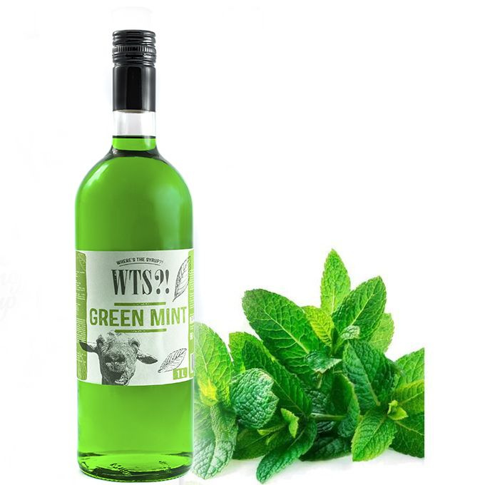 Сироп "WTS?!" Green Mint (Зелёная мята) 1 л. - купить с доставкой по ...