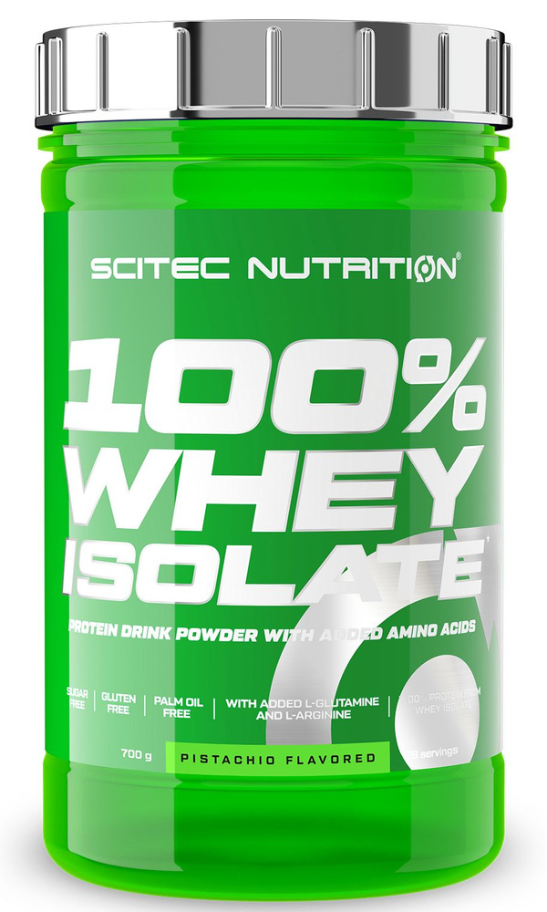 Протеин сывороточный изолят Scitec Nutrition 100% Whey Isolate 700 г Фисташка  #1