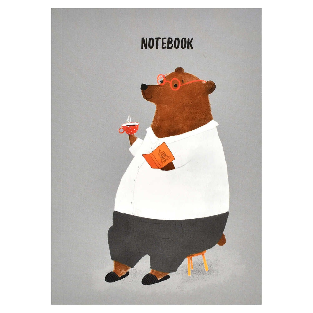 Записная книжка \"ЧАЕПИТИЕ\", А6+, клеевое скрепление, ламинация \"софт ...