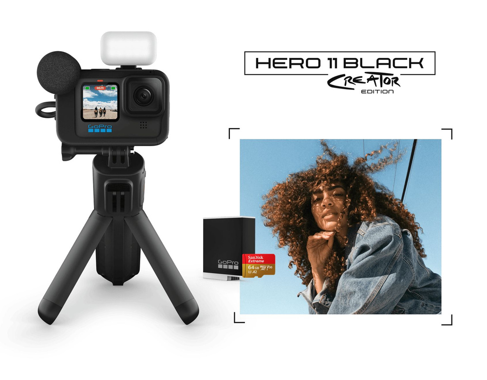 GoPro HERO11 Black Creator Edition - ビデオカメラ
