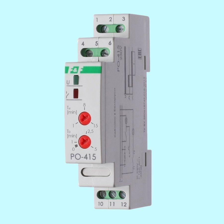 Реле времени PO-415 для вентиляции в санузлах - купить по выгодной цене в  интернет-магазине OZON (232797014)