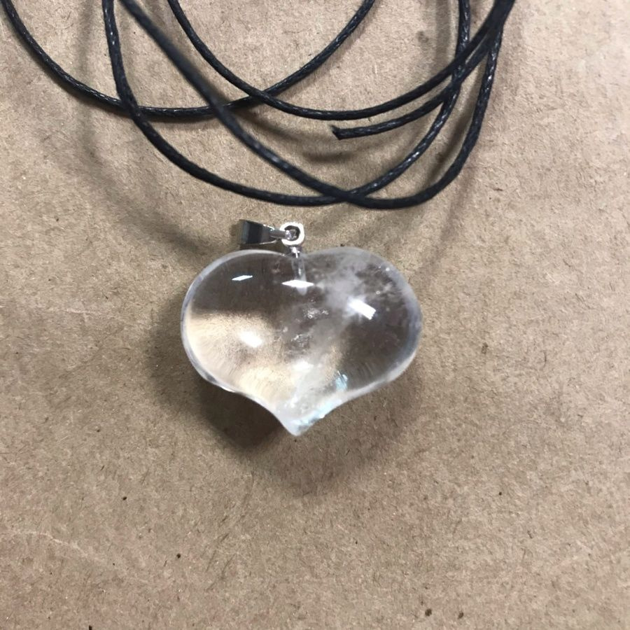 Кулон Сердце из горного хрусталя - купить с доставкой по выгодным ценам ...