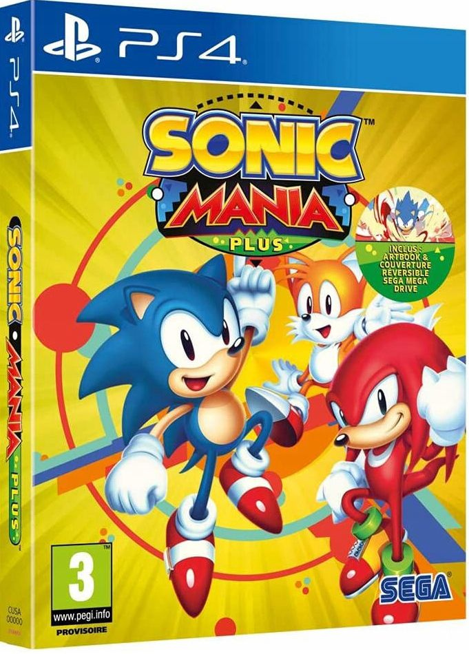 Игра Sonic Mania Plus (PlayStation 4, Английская версия) #1