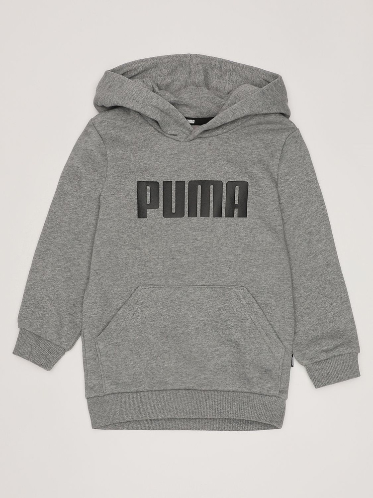 Grey puma clearance hoodie