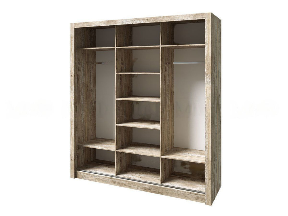 Фабрика МИФ Шкаф-купе, 200х61.6х220 см #1