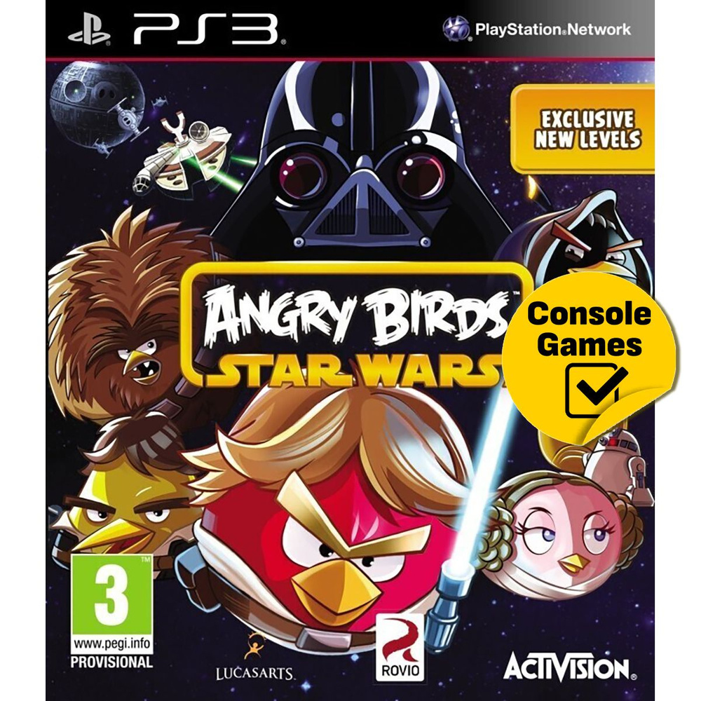 Игра PS3 Angry Birds: Star Wars для PlayStation Move (PlayStation 3,  Английская версия)