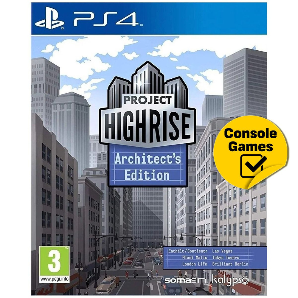 Игра Project Highrise Architects Edition (PlayStation 4, Русская версия)  купить по низкой цене с доставкой в интернет-магазине OZON (1237687359)