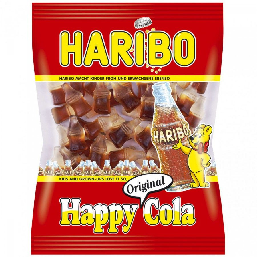 Мармелад жевательный Haribo Happy Cola 100гр из Германии #1