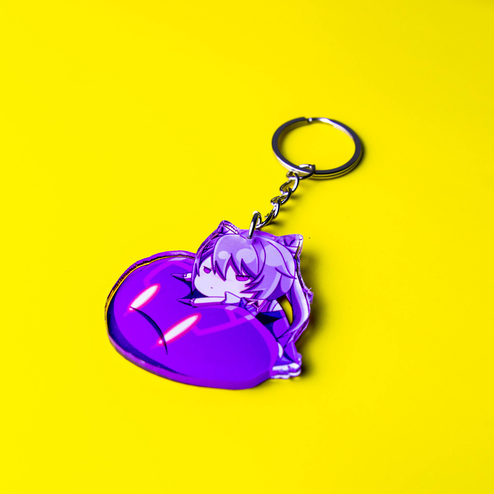 Брелок Кэ Цин Геншин Импакт Акриловый - купить с доставкой по выгодным ...