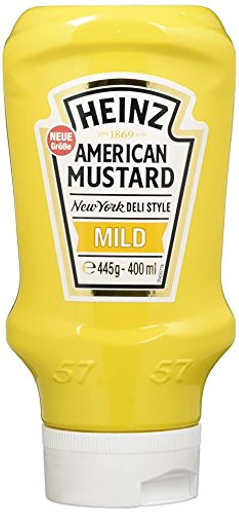 Горчица Heinz Yellow Mustard Mild 400мл - купить с доставкой по ...