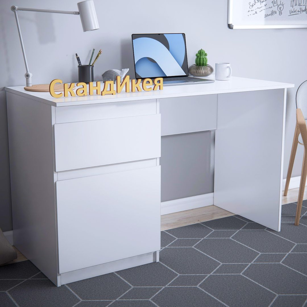 Письменный стол IKEA STOL_PLATS, 100х50х75 см - купить по выгодным ...