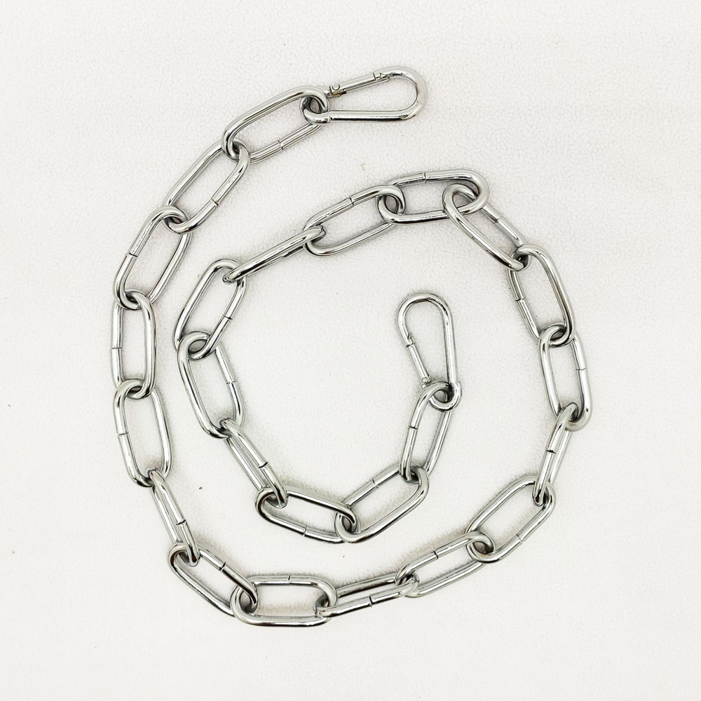 Цепь для люстры хромированная 1 метр + 2 карабина 10300 до 30кг ...