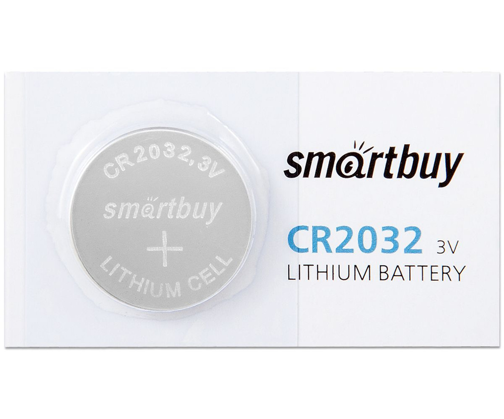 Батарейка CR2032 3V SmartBuy - купить с доставкой по выгодным ценам в ...