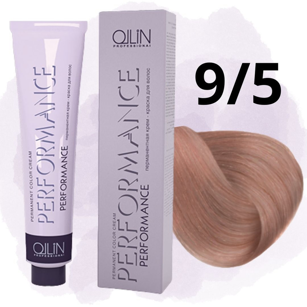 Ollin Professional Крем-краска PERFORMANCE для окрашивания волос 9/5 ...