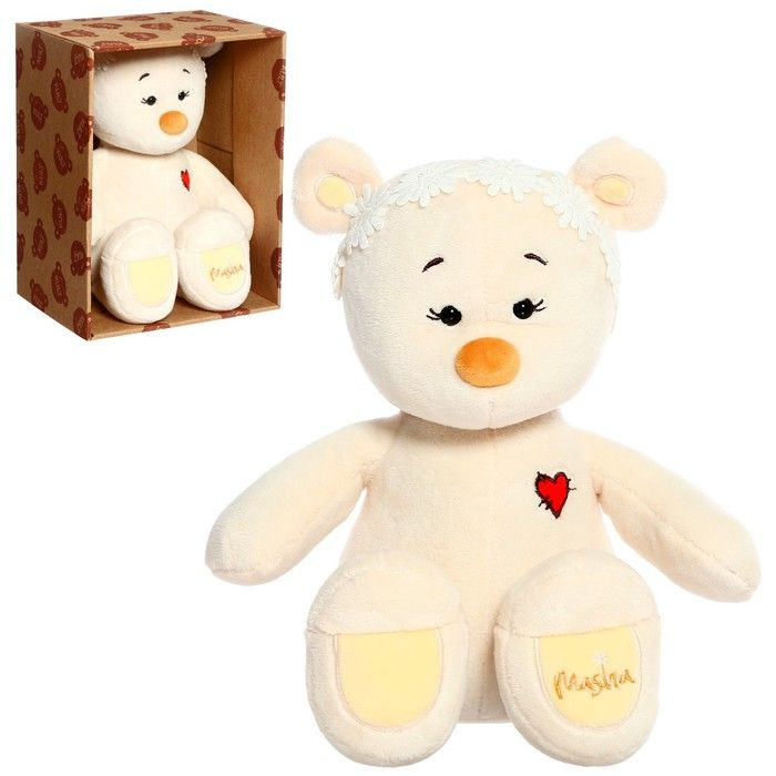 Мягкая игрушка "Медведь Masha", 30 см #1