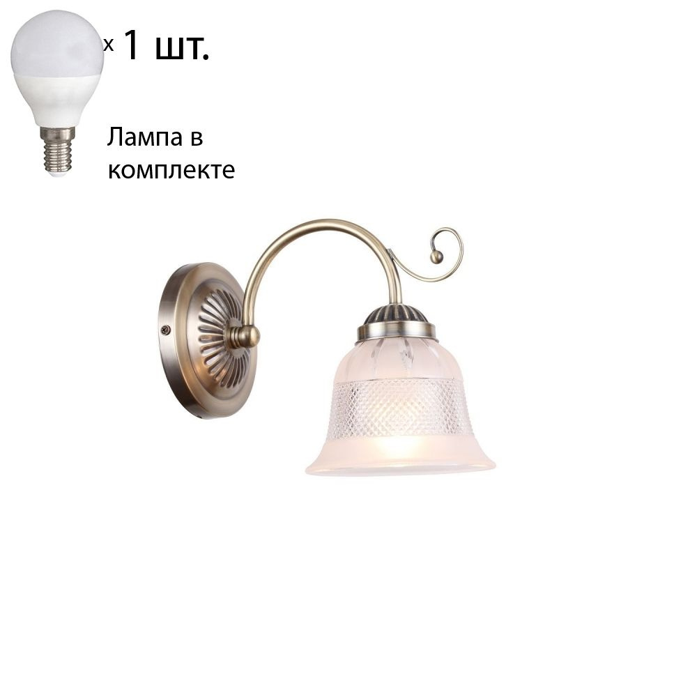 Бра с лампочкой F-Promo Vetus 2194-1WLamps E14 P45 #1