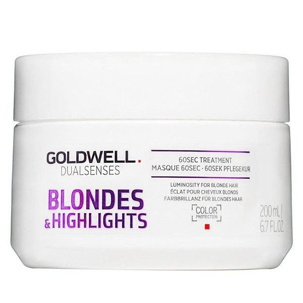 Goldwell Dualsenses Blondes & Highlights 60SEC Treatment - Интенсивный уход за 60 секунд для осветленных #1