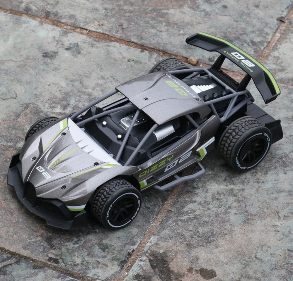 Гоночная машинка на пульте управления Metal High Speed RC Car - купить с  доставкой по выгодным ценам в интернет-магазине OZON (824799828)