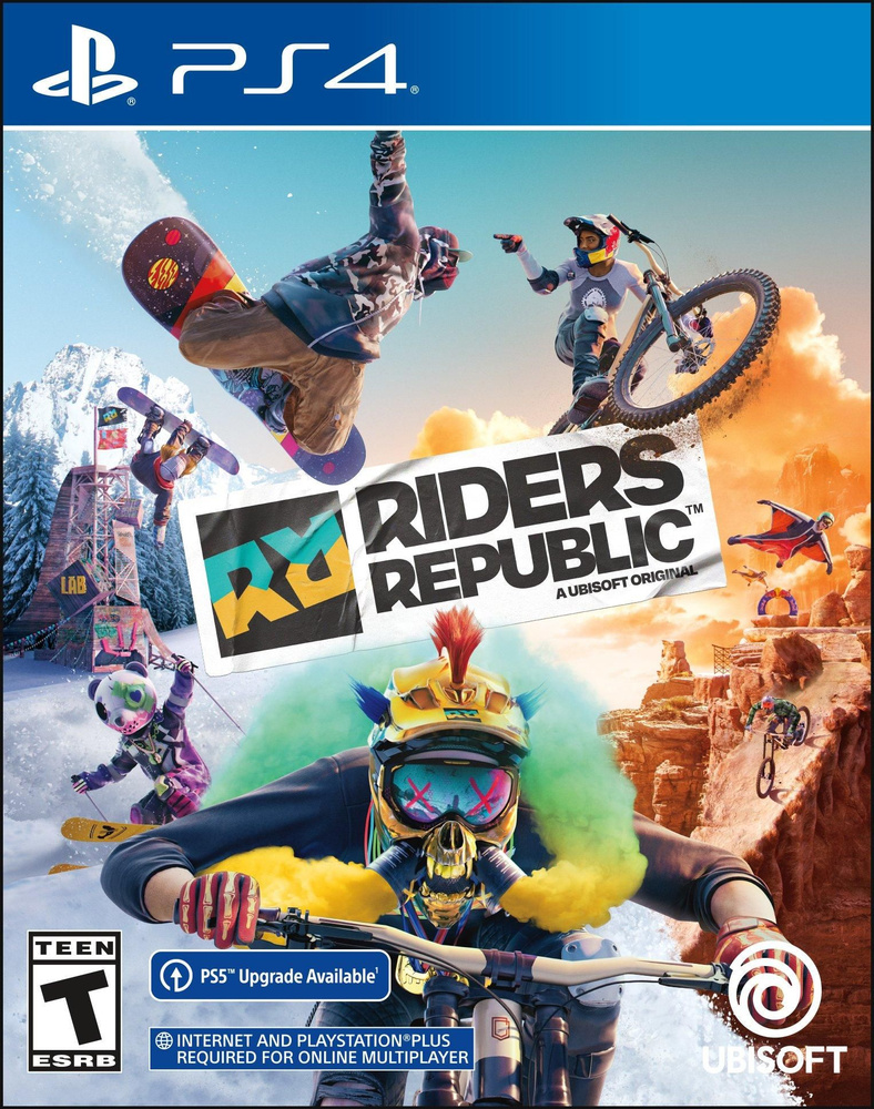 Игра Riders Republic (PlayStation 4, Русские субтитры)