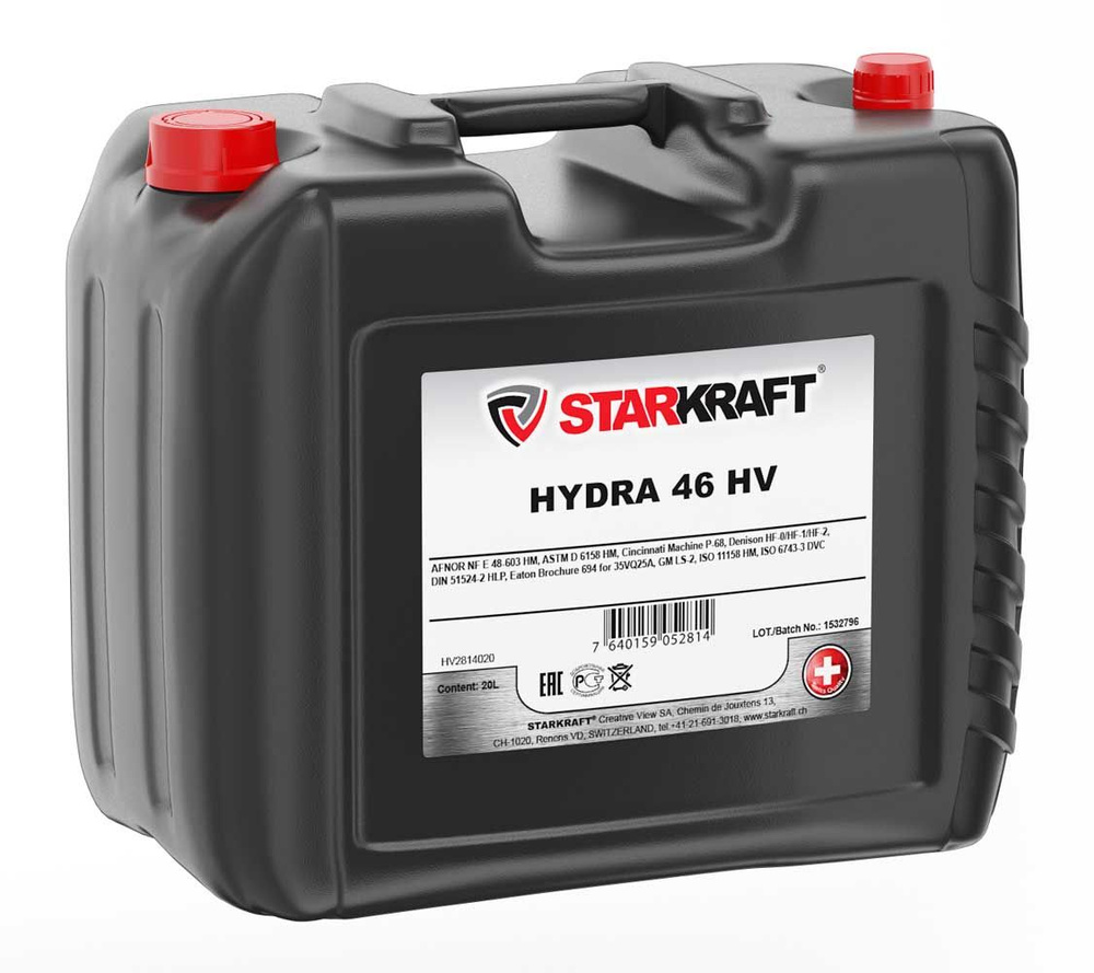 Масло гидравлическое STARKRAFT HYDRA 46 HV - купить по выгодной цене в ...