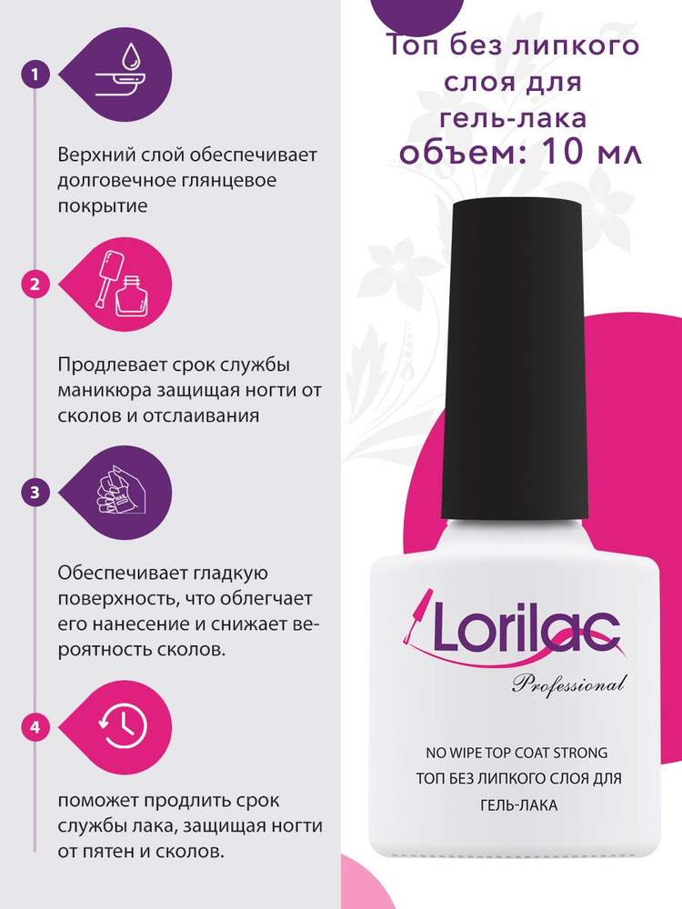 TNL, Закрепитель для гель-лака Iron Top (50 мл) - купить в интернет-магазине Esthetic Nails