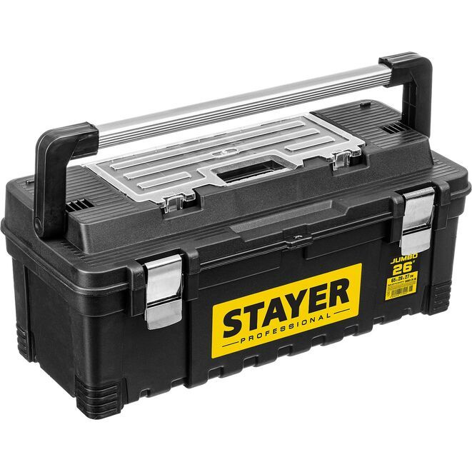 Ящик для инструмента пластиковый 656 х 270 х 285 мм  STAYER #1