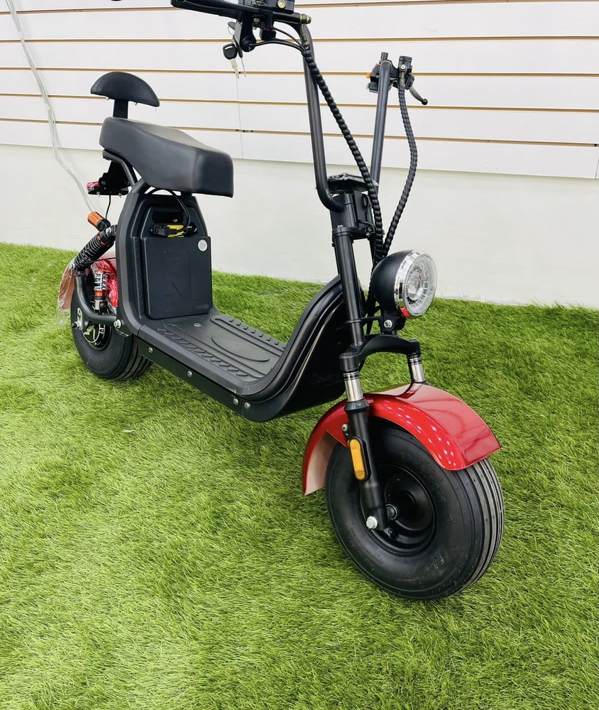 Электроскутер Citycoco GT X5 1000W, 48V/15AH купить на OZON по низкой ...