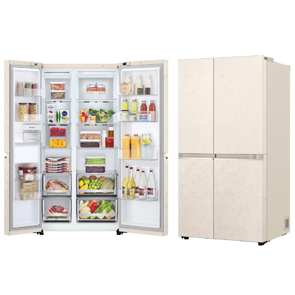 холодильник side-by-side lg gw-b207flqa. холодильник lg doorcooling+ gc-q247cadc. холодильник lg gc-b247. холодильник side-by-side lg gr-b217 lgmr. холодильник lg 90000 двухдверный.