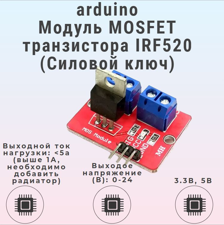 Силовой ключ с QIIC | Класс робототехники