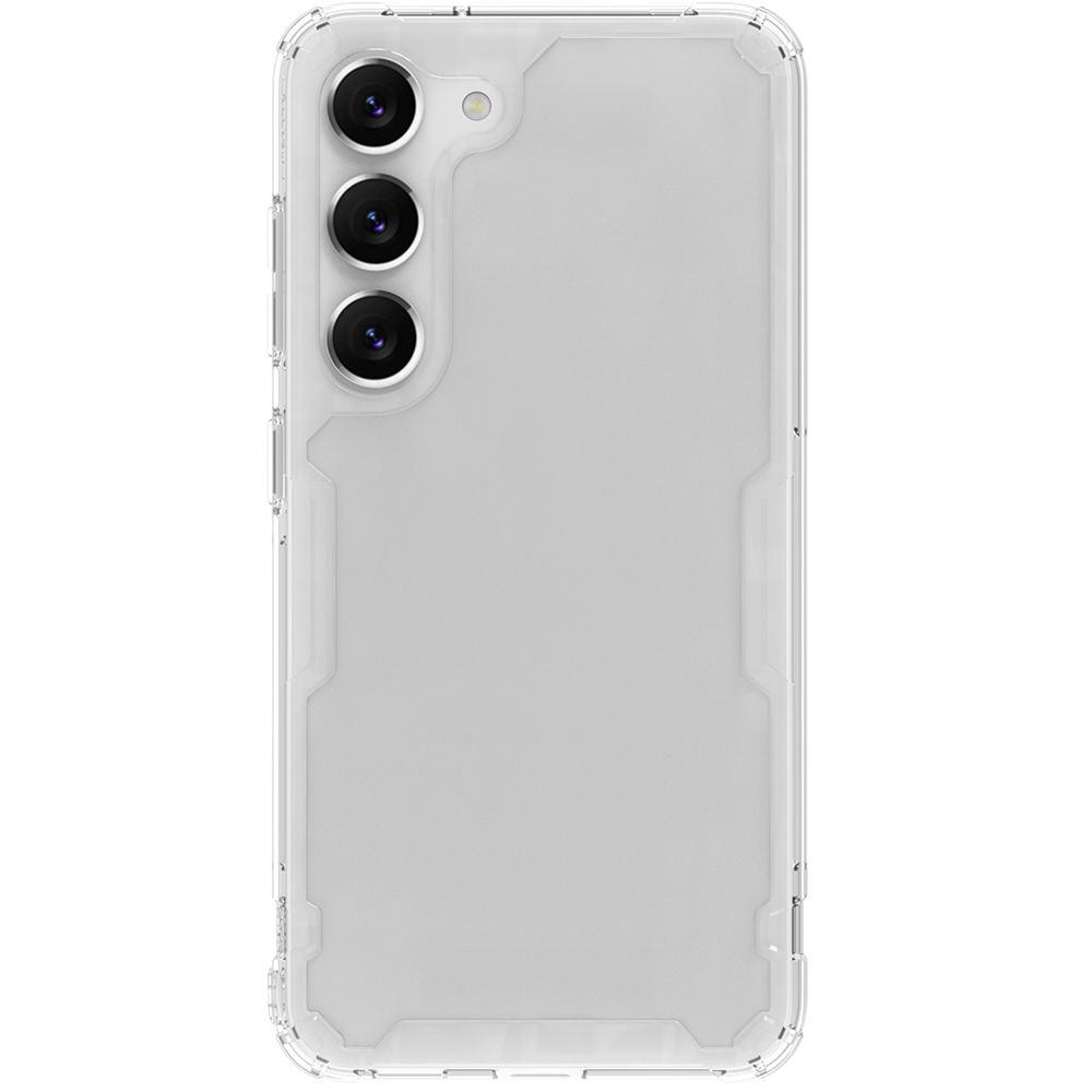 Чехол для Samsung Galaxy S23, Nillkin Nature TPU Pro, TPU PC силиконовый  мягкий прозрачный чехол для задней панели телефона - купить с доставкой по  выгодным ценам в интернет-магазине OZON (882669952)