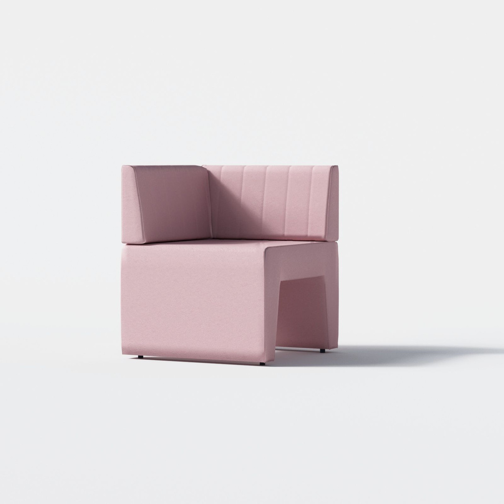 Кресло угловое., 1 шт., 64х62х71.5 см, Искусственная замша купить по ...