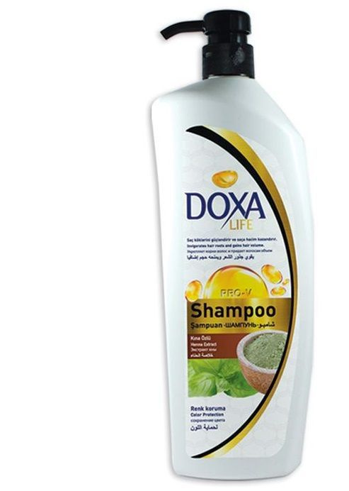 DoxaLIFE Шампунь для всех типов волос, Экстракт хны, 1000 мл - купить с ...