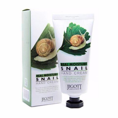 JIGOTT Крем для рук МУЦИН УЛИТКИ Real Moisture SNAIL Hand Cream, 100 мл #1