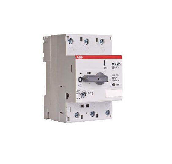 Автомат ABB MS225-1.6 50 кА с регулир. тепловой защитой ABB - купить по ...