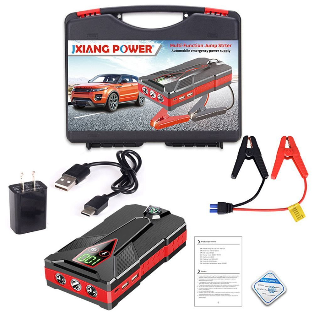 автомобильный 99800 мА/ч Jump Starter с АКБ ПЗУ джамп Стартер для авто .