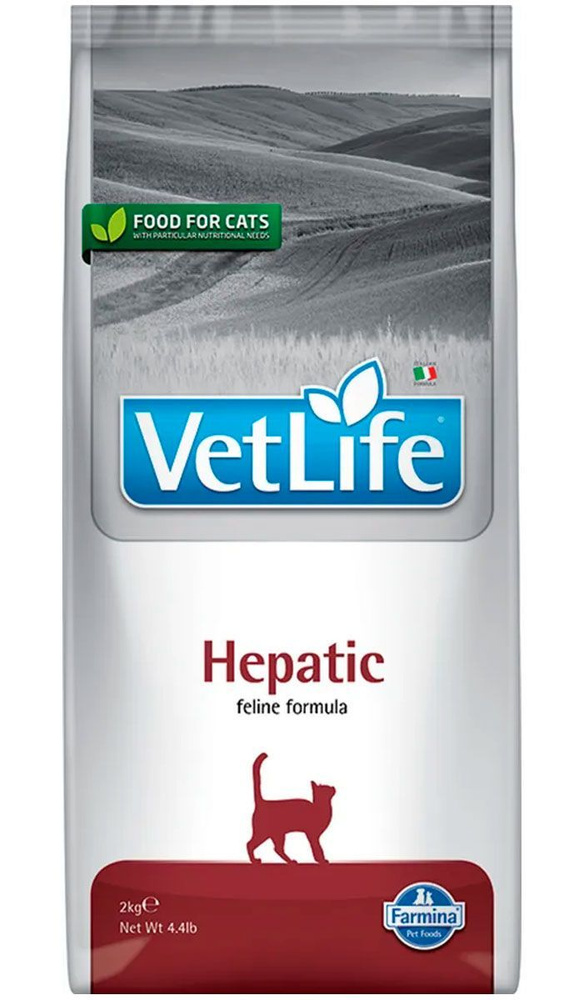 FARMINA VET LIFE FELINE HEPATIC для взрослых кошек при заболеваниях ...