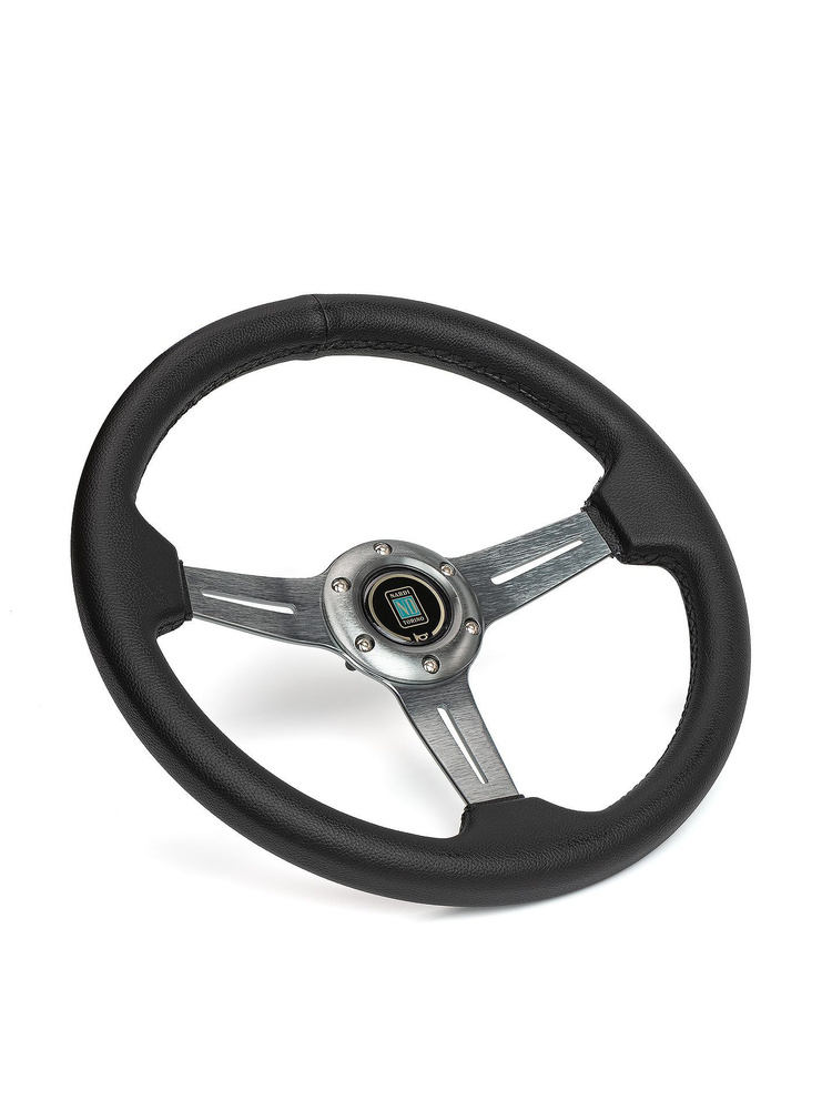 Спортивный Руль Nardi кож зам цвет черный с титаном диаметр 350 мм ...