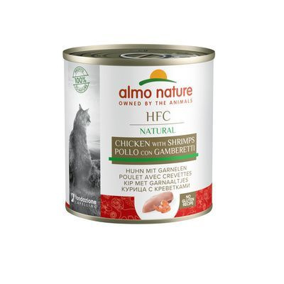 Almo Nature Classic HFC для взрослых кошек с Курицей и Креветками 12шт*280гр  #1