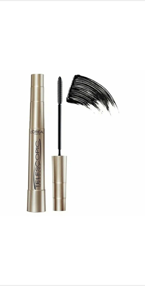 Тушь для ресниц Телескопик, для удлинения и разделения, черная, 8 мл ...