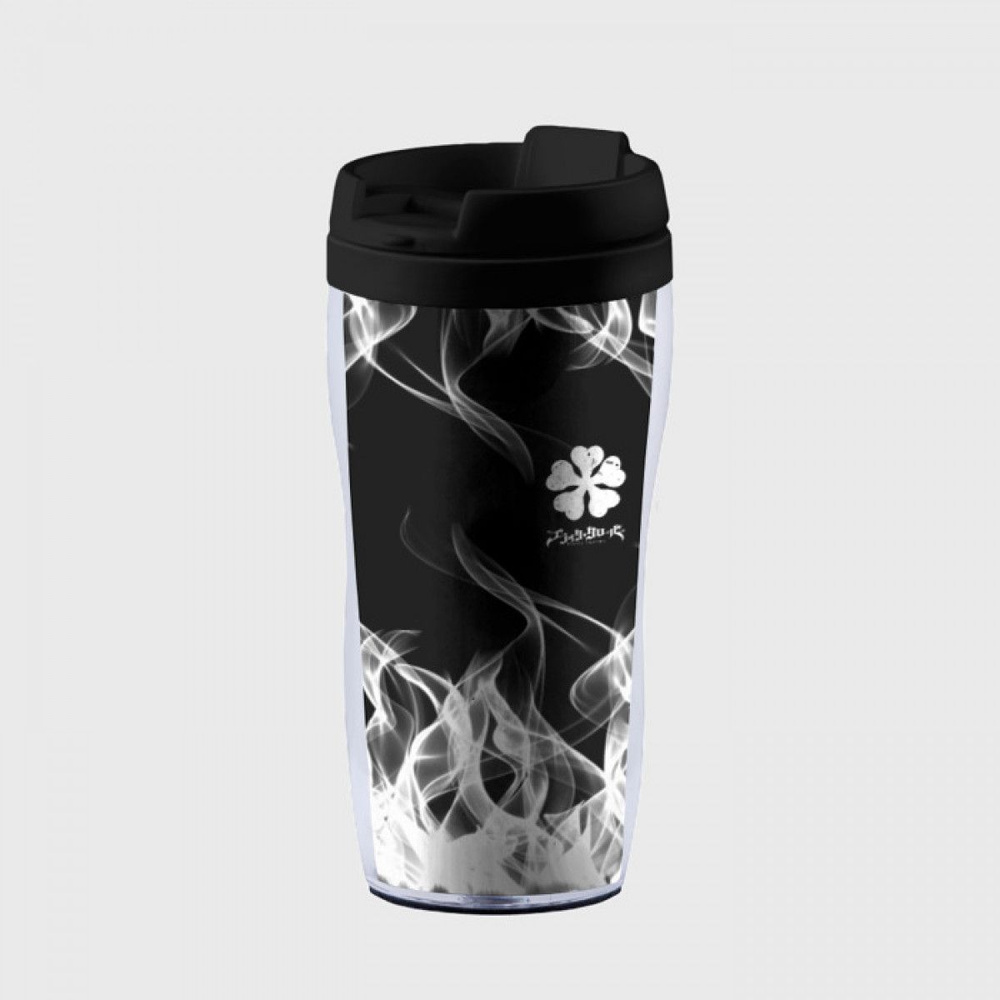 Термокружка-непроливайка Black Clover on smoky background - купить с ...