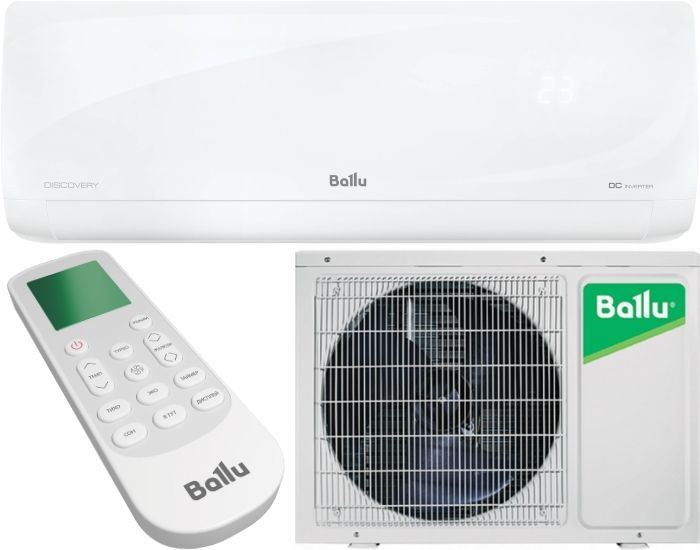 Кондиционер Ballu Discovery BSVI-09HN8 DC inverter (завод TCL до 27 кв ...