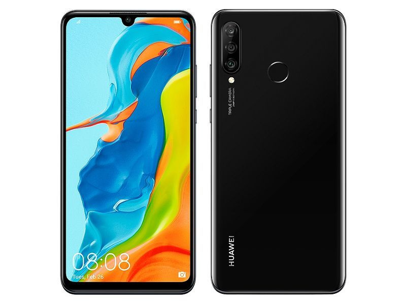 HUAWEI Смартфон P30 Lite CN 4/128 ГБ, черный, прозрачный #1