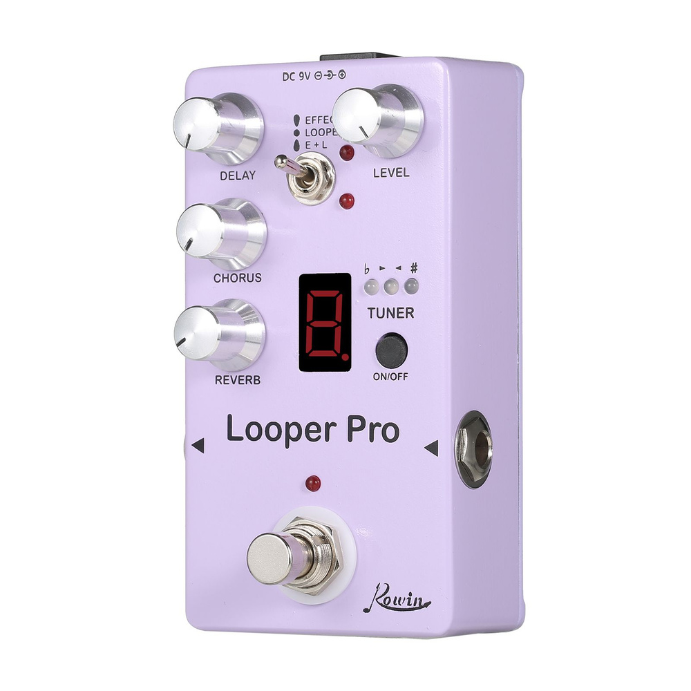 Rowin RE-05 Loop Guitar Effector Looper Tuner Мини-гитарный лупер ...
