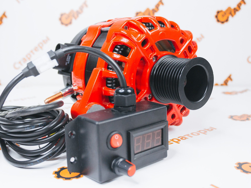 Генератор На Ваз повышенной мощности + Регулятор. Исполнение Denso 12v ...