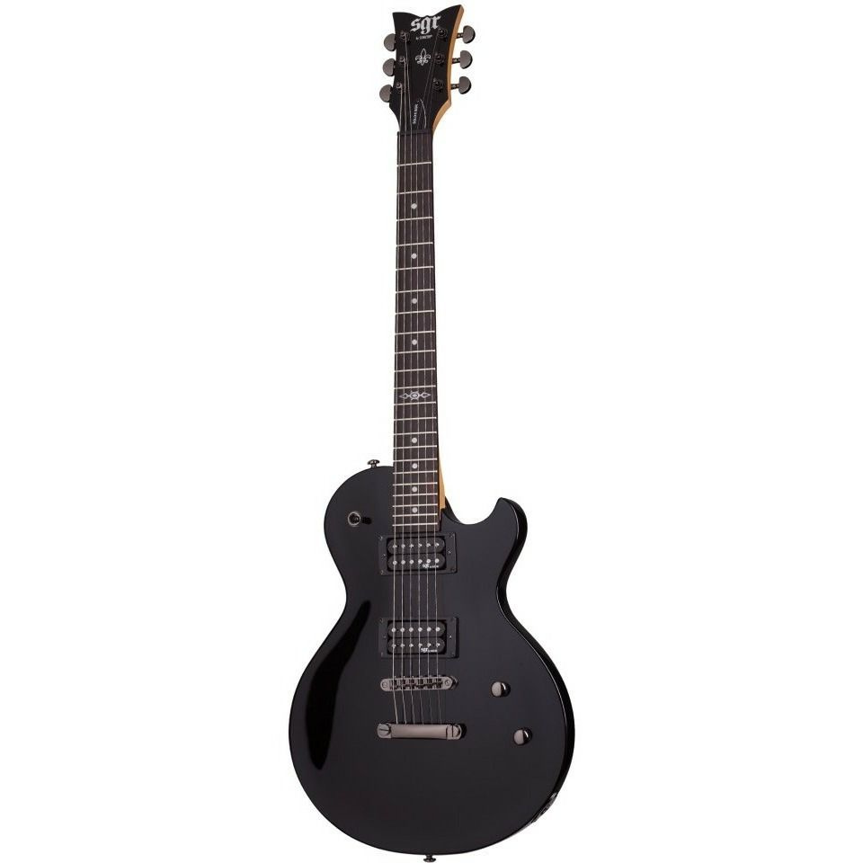 Электрогитара Les Paul SCHECTER SGR SOLO-II BLK - купить с доставкой по  выгодным ценам в интернет-магазине OZON (1012187183)