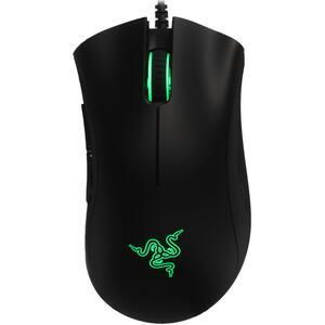 Razer Игровая мышь проводная Мышь проводная Razer DeathAdder Essential, черный  #1