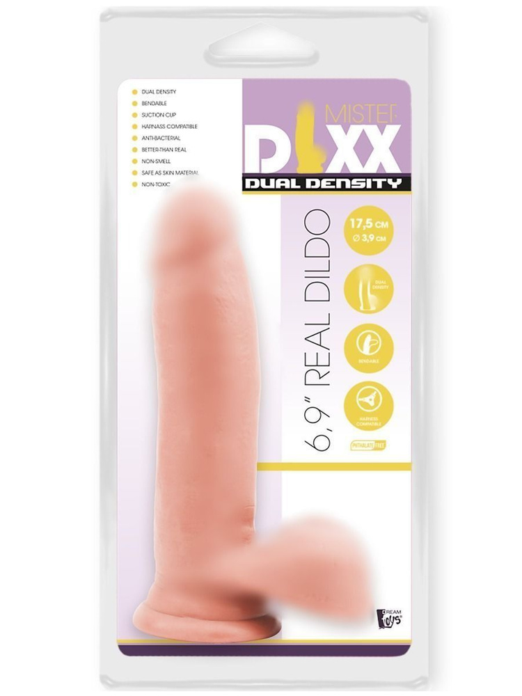 Dream Toys Фаллоимитатор MR. DIXX 6.9INCH DUAL DENSITY DILDO #1