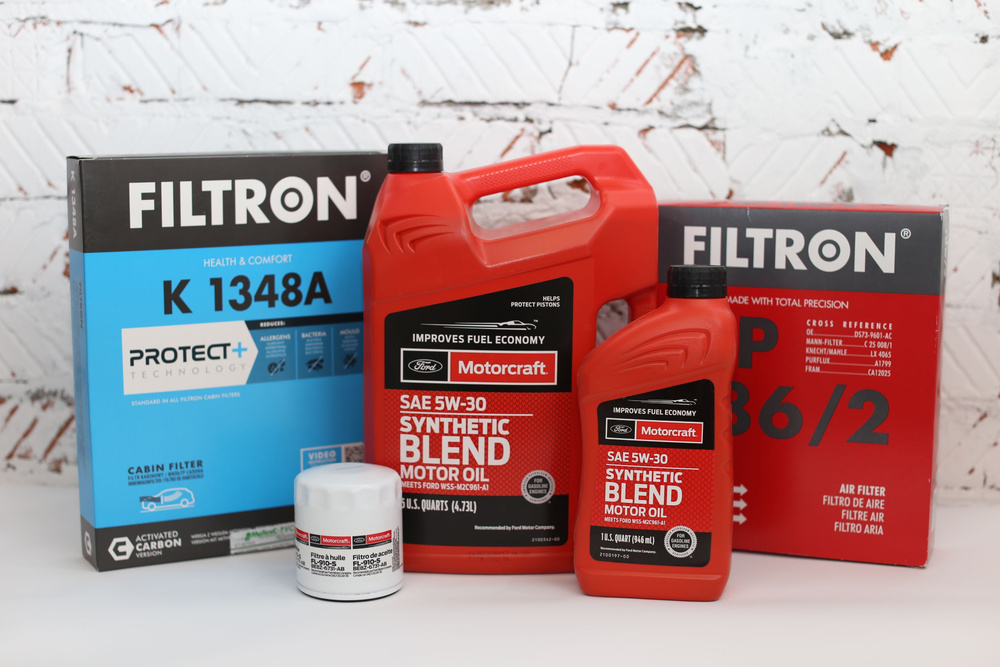 Комплект для ТО Форд Мондео 5 с 2014 года выпуска 2.0 Ecoboost/2.5L ...