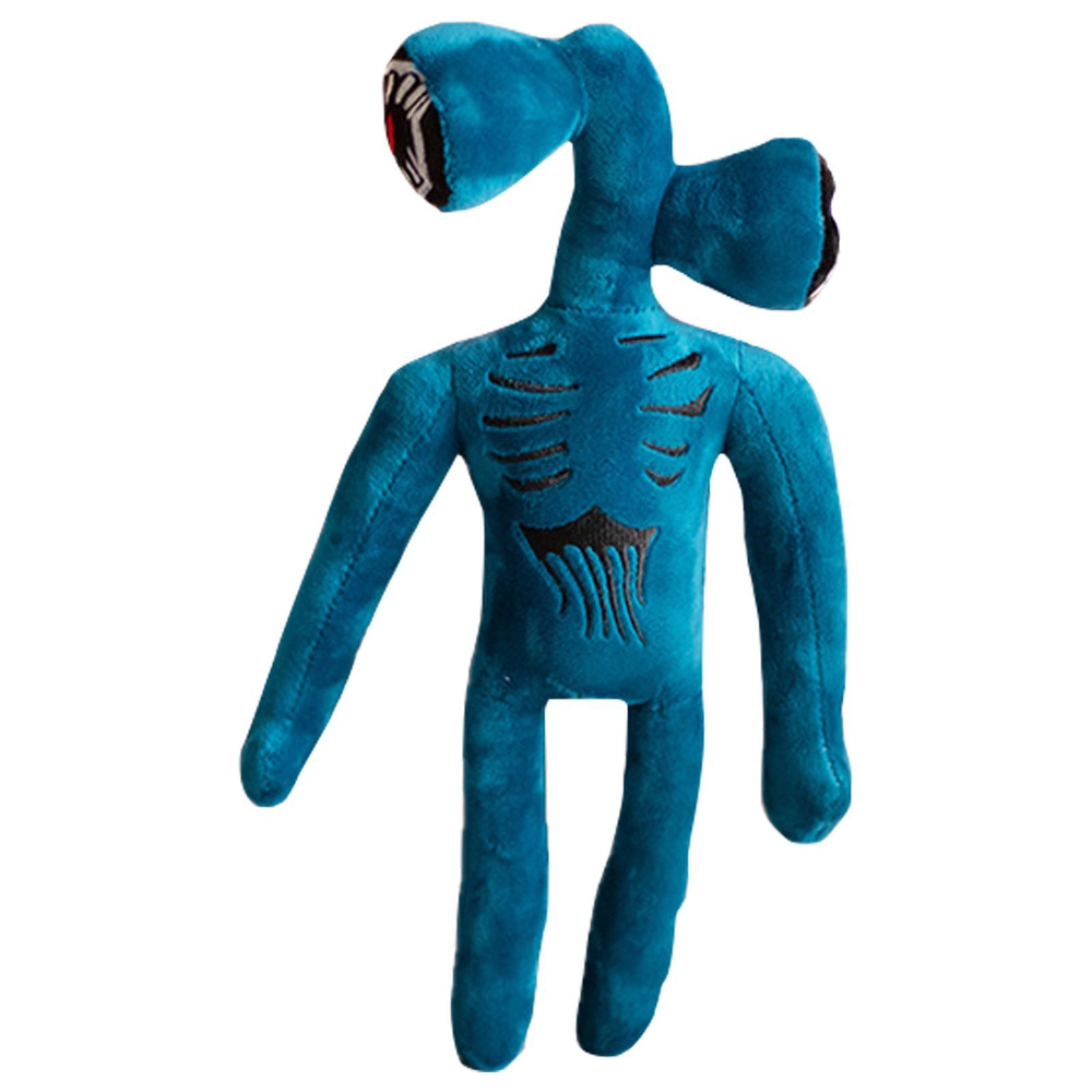 Мягкая игрушка Сиреноголовый, Siren Head SCP, синий, Монстрик для ...