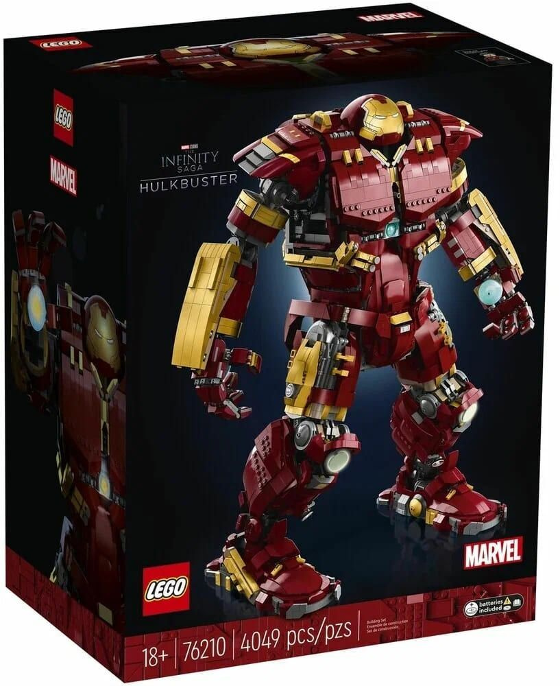 Конструктор LEGO Marvel Super Heroes 76210 Hulkbuster - купить с доставкой  по выгодным ценам в интернет-магазине OZON (982134859)